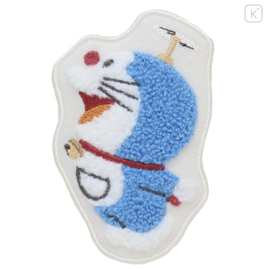 Japan Doraemon Embroidery Badge - Flying - 1