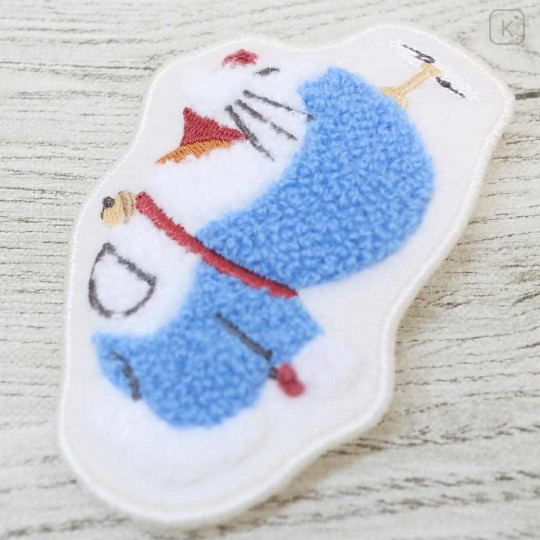 Japan Doraemon Embroidery Badge - Flying - 3