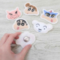 Japan Crayon Shin-chan Embroidery Badge - Shin - 2