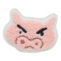 Japan Crayon Shin-chan Embroidery Badge - Pig - 1