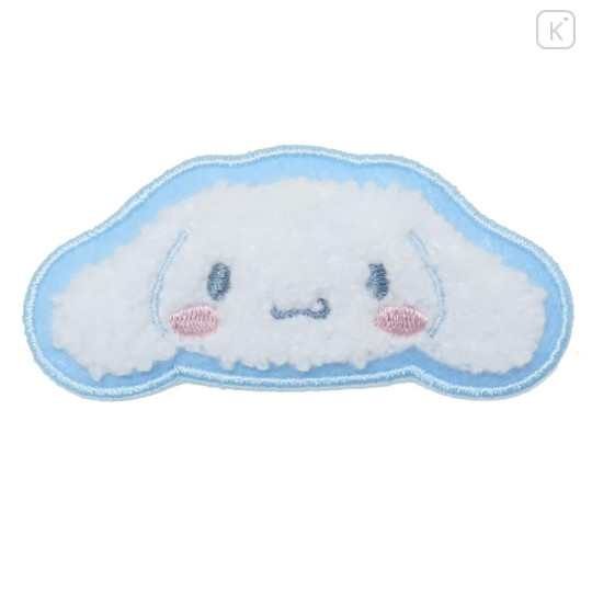 Japan Sanrio Sagara Embroidery Badge - Cinnamoroll / Blue - 1