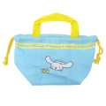 Japan Sanrio Drawstring Pouch & Lunch Bag - Cinnamoroll / Skateboard - 2