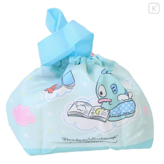 Japan Sanrio Drawstring Pouch & Lunch Bag - Hangyodon - 2