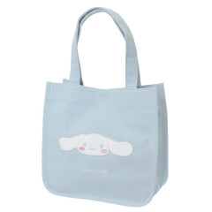 Japan Sanrio Fluffy Mini Tote Bag - Cinnamoroll / Light Blue