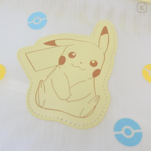 Japan Pokemon Mini Tote Bag - Pikachu / Mesh Pastel - 4