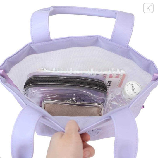 Japan Pokemon Mini Tote Bag - Gengar / Mesh Pastel - 3