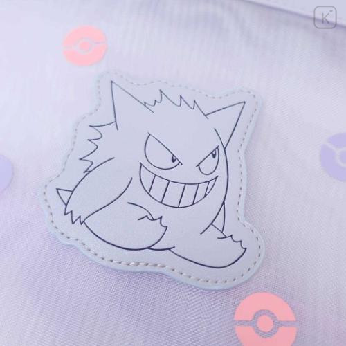 Japan Pokemon Mini Tote Bag - Gengar / Mesh Pastel - 4