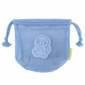 Japan Pokemon Drawstring Bag - Piplup / Mesh Pastel - 1