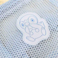 Japan Pokemon Drawstring Bag - Piplup / Mesh Pastel - 4