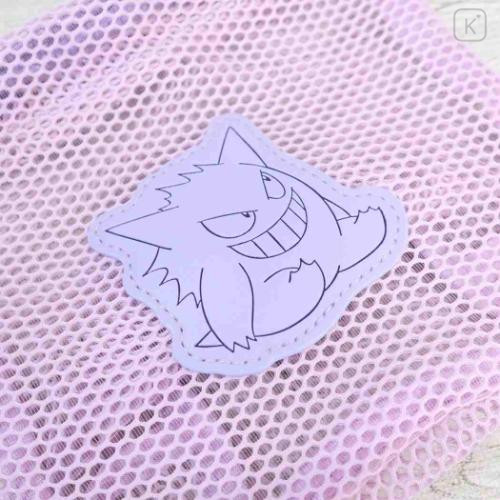 Japan Pokemon Drawstring Bag - Gengar / Mesh Pastel - 4