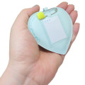 Japan Sanrio Name Tag Badge Keychain - Wish Me Mell : Big Ribbon Heart - 2