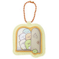 Japan San-X Name Tag Badge Keychain - Sumikko Gurashi : Peek - 1