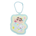 Japan Crayon Shin-chan Name Tag Badge Keychain - Pajama - 1