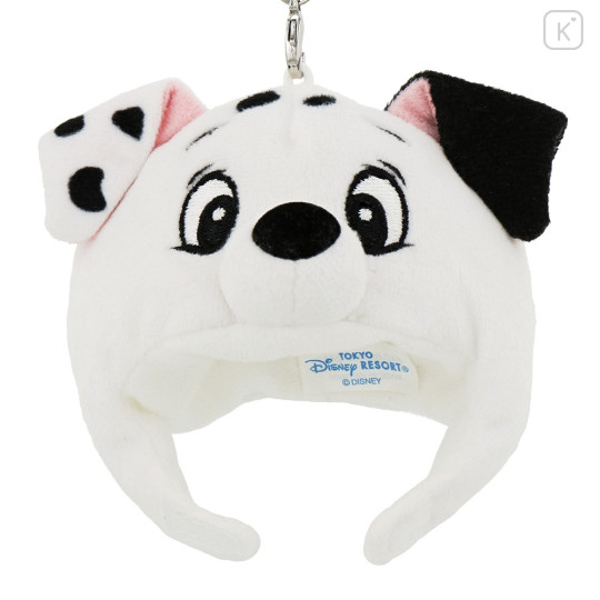 Japan Tokyo Disney Resort Fluffy Keychain - 101 Dalmatians / Costume - 4