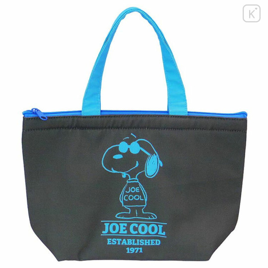 Japan Peanuts Insulated Cooler Bag - Snoopy / Joe Cool Black - 1