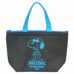 Japan Peanuts Insulated Cooler Bag - Snoopy / Joe Cool Black