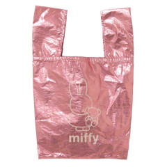 Japan Miffy Shiny Eco Shopping Bag - Pink