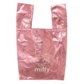 Japan Miffy Shiny Eco Shopping Bag - Pink - 1