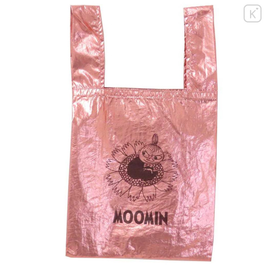 Japan Moomin Shiny Eco Shopping Bag - Little My - 1