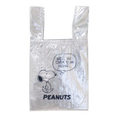 Japan Peanuts Shiny Eco Shopping Bag - Snoopy