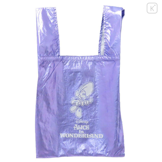 Japan Disney Shiny Eco Shopping Bag - Alice In Wonderland / Young Oyster - 1