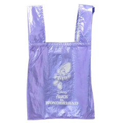 Japan Disney Shiny Eco Shopping Bag - Alice In Wonderland / Young Oyster