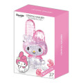 Japan Sanrio Crystal Gallery 3D Jigsaw Puzzle 37pcs - My Melody / Classic - 2