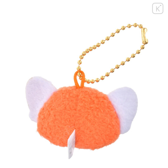 Japan Disney Store Mini Fluffy Plush Keychain - Red Panda Mei / Little Face - 4