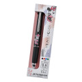 Japan Disney Store Jetstream 4&1 Multi Pen + Mechanical Pencil - Minnie Mouse / Metallic Black - 1