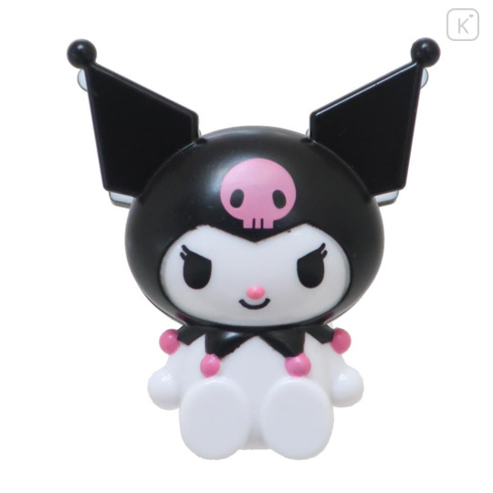 Japan Sanrio 3D Clip - Kuromi / Smile - 1