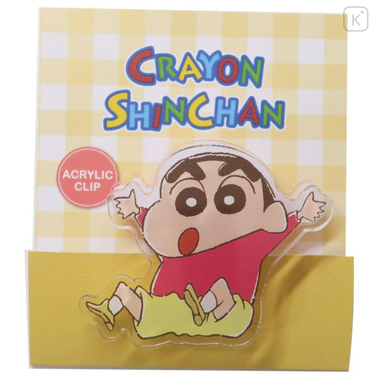 Japan Crayon Shin-chan Acrylic Clip - Shin - 1