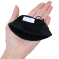 Japan Sanrio Fluffy Keychain - Kuromi / Costume Sauna Hat - 2