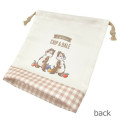 Japan Disney Drawstring Bag - Chip & Dale / Fruits - 2