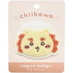 Japan Chiikawa Sagara Embroidery Badge - Shisa