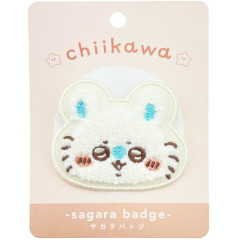 Japan Chiikawa Sagara Embroidery Badge - Momonga