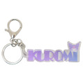 Japan Sanrio Acrylic Name Tag - Kuromi / Color Gradient - 1