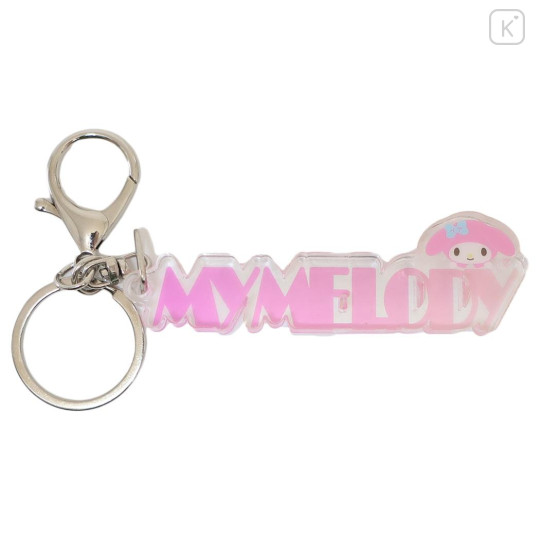 Japan Sanrio Acrylic Name Tag - My Melody / Color Gradient - 1