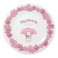 Japan Sanrio Plate - My Melody / Pink Flora