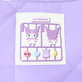 Japan Sanrio Quilted Crossbody Bag - Kuromi / Light Purple - 4