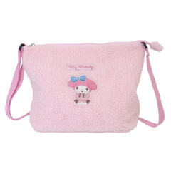 Japan Sanrio Fluffy Shoulder Crossbody Bag - My Melody