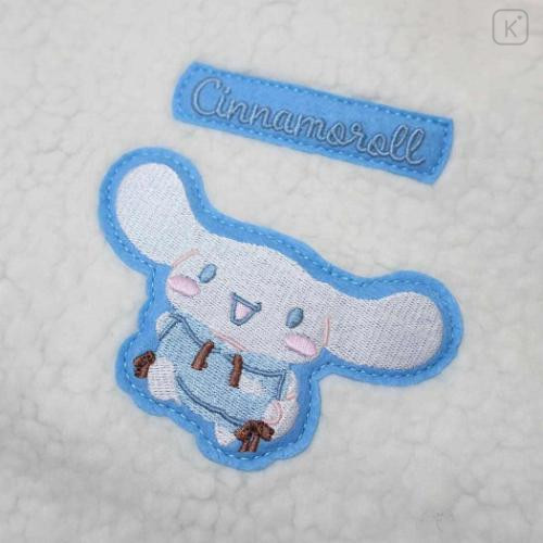 Japan Sanrio Fluffy Shoulder Crossbody Bag - Cinnamoroll - 5