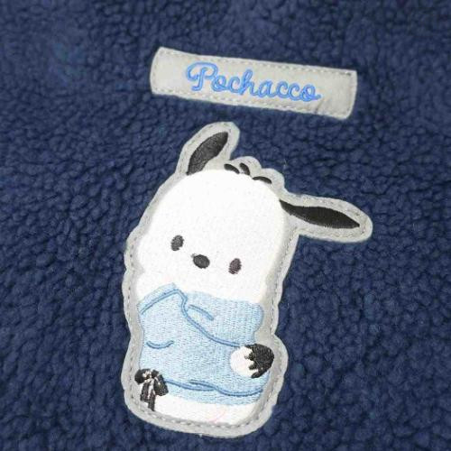 Japan Sanrio Fluffy Shoulder Crossbody Bag - Pochacco - 4