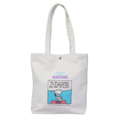 Japan Peanuts Tote Bag - Snoopy / Brand New Day