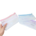 Japan Sanrio Clear Flat Pouch Pencil Case - Characters / Big Ribbon - 2