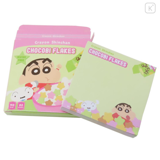 Japan Crayon Shin-chan Square Memo - Shin & Choco - 2