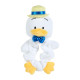 Japan Sanrio Original Mascot Scrunchie - Pekkle : Singing & Dancing