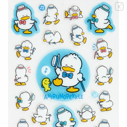 Japan Sanrio Original Sticker - Pekkle / Singing & Dancing - 3