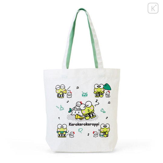 Japan Sanrio Original Tote Bag - Keroppi / Singing & Dancing - 1