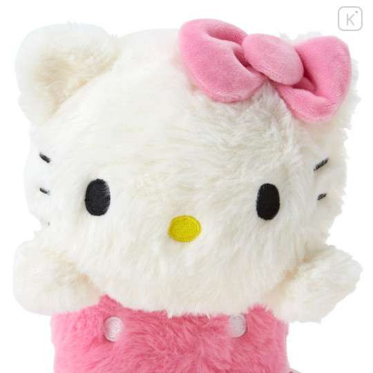Japan Sanrio Posture Pal Plush - Hello Kitty : Pink - 4