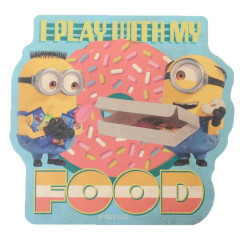 Japan Minions Vinyl Sticker - Despicable Me 4 / Transformation Food Time